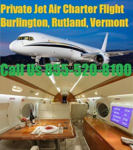 forretningsfly Private Jet Charter Vermont lufthavn