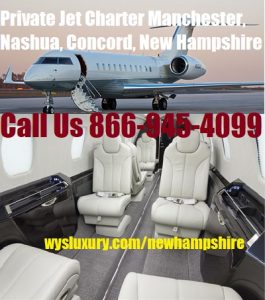 Մասնավոր Jet Air Charter Flight Մանչեսթեր, NH օդանավակայան