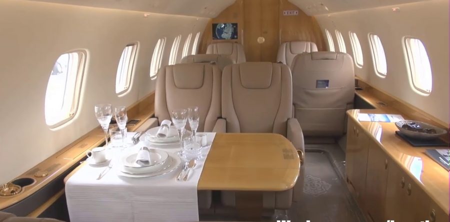 Embraer Legacy 650 Aircraft Aviation Interior Private Jet Air Charter Flight