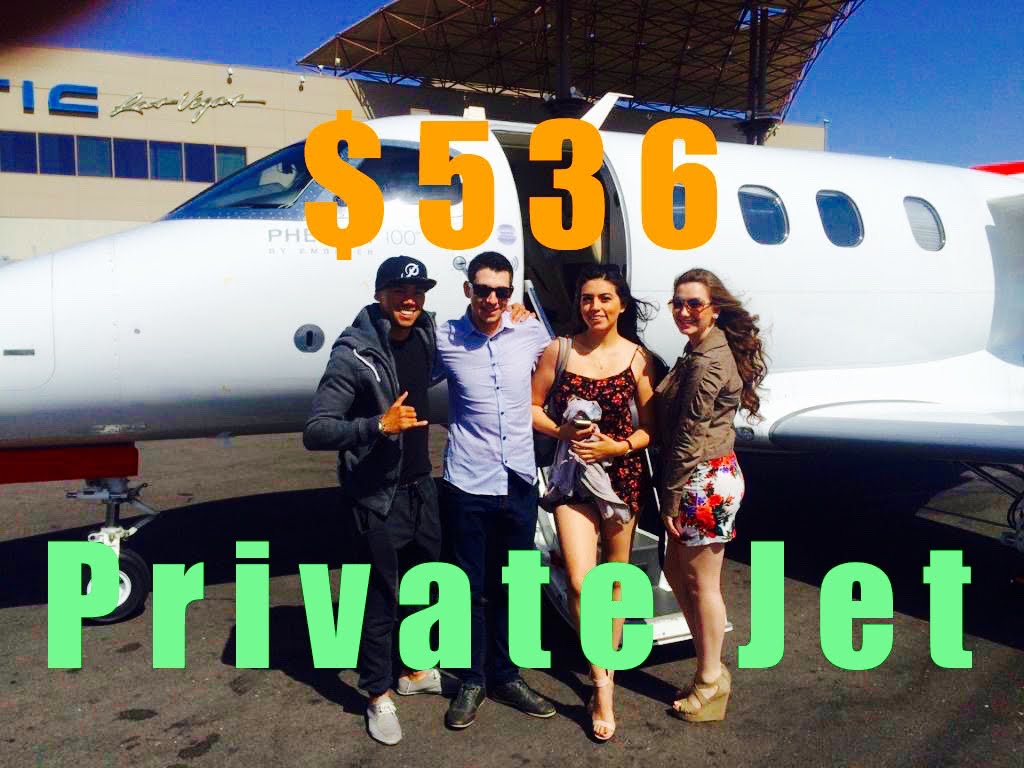 How to get your own private jet flight